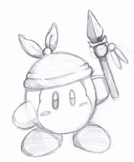 Little doodle of bandana waddle dee rkirby