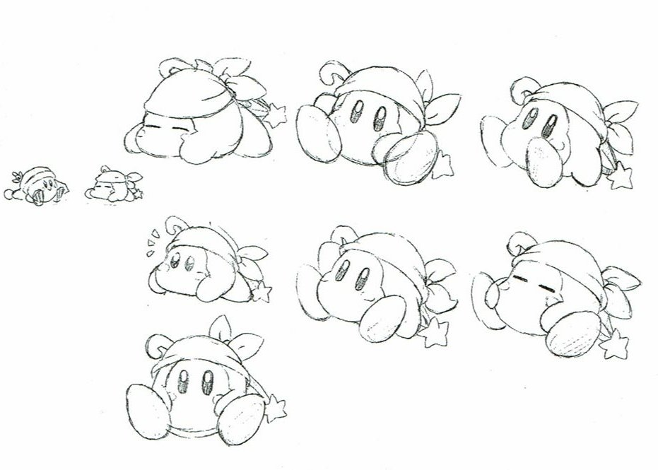 The eyes have it on x kirby battle royale concept art is a gift httpstcojvfxdutso x