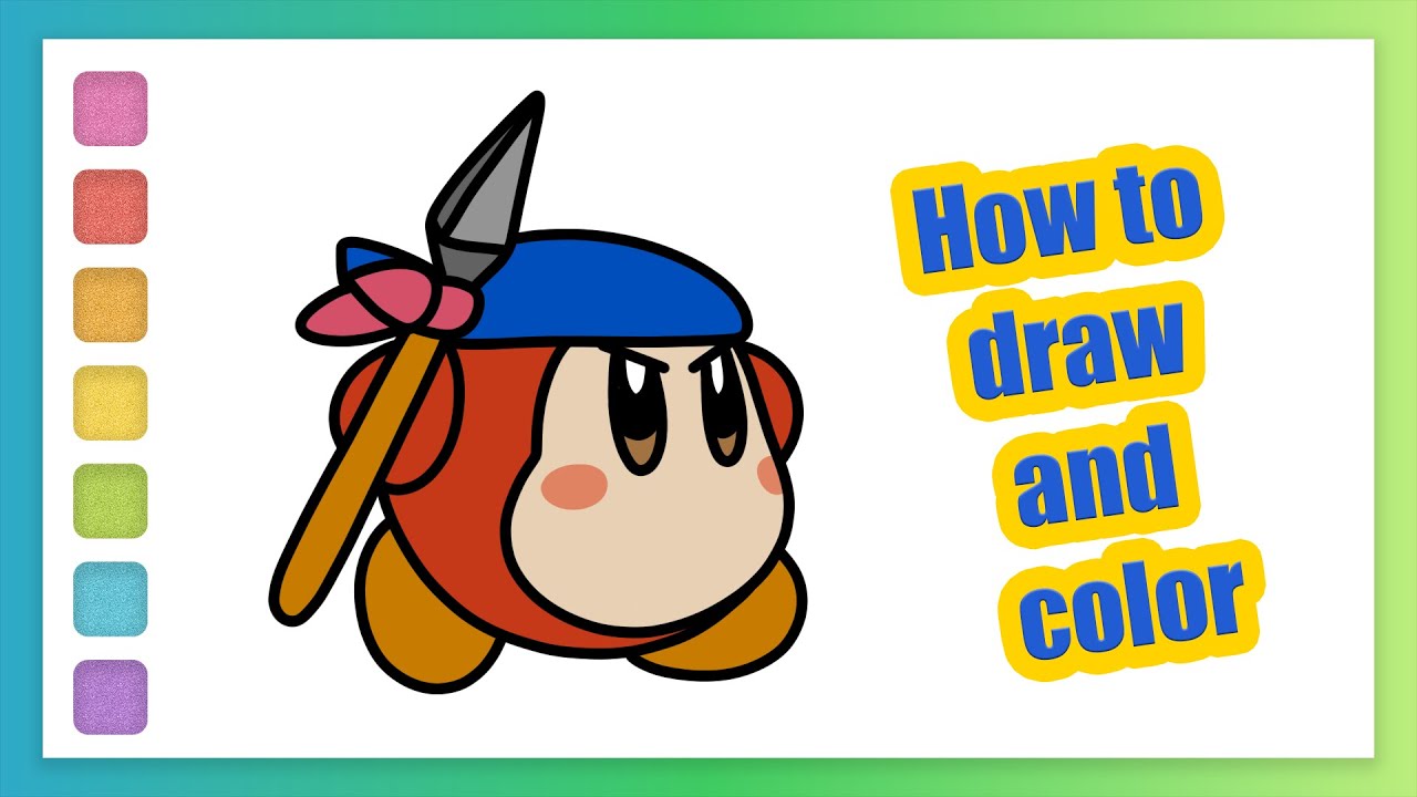 How to draw bandana dee