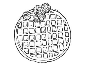 Free ð waffles coloring pages â coloring corner