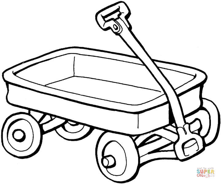 Little trailer coloring page free printable coloring pages