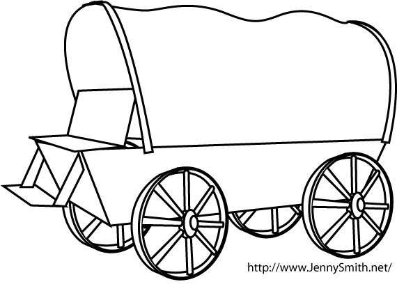 Mormon share covered wagon