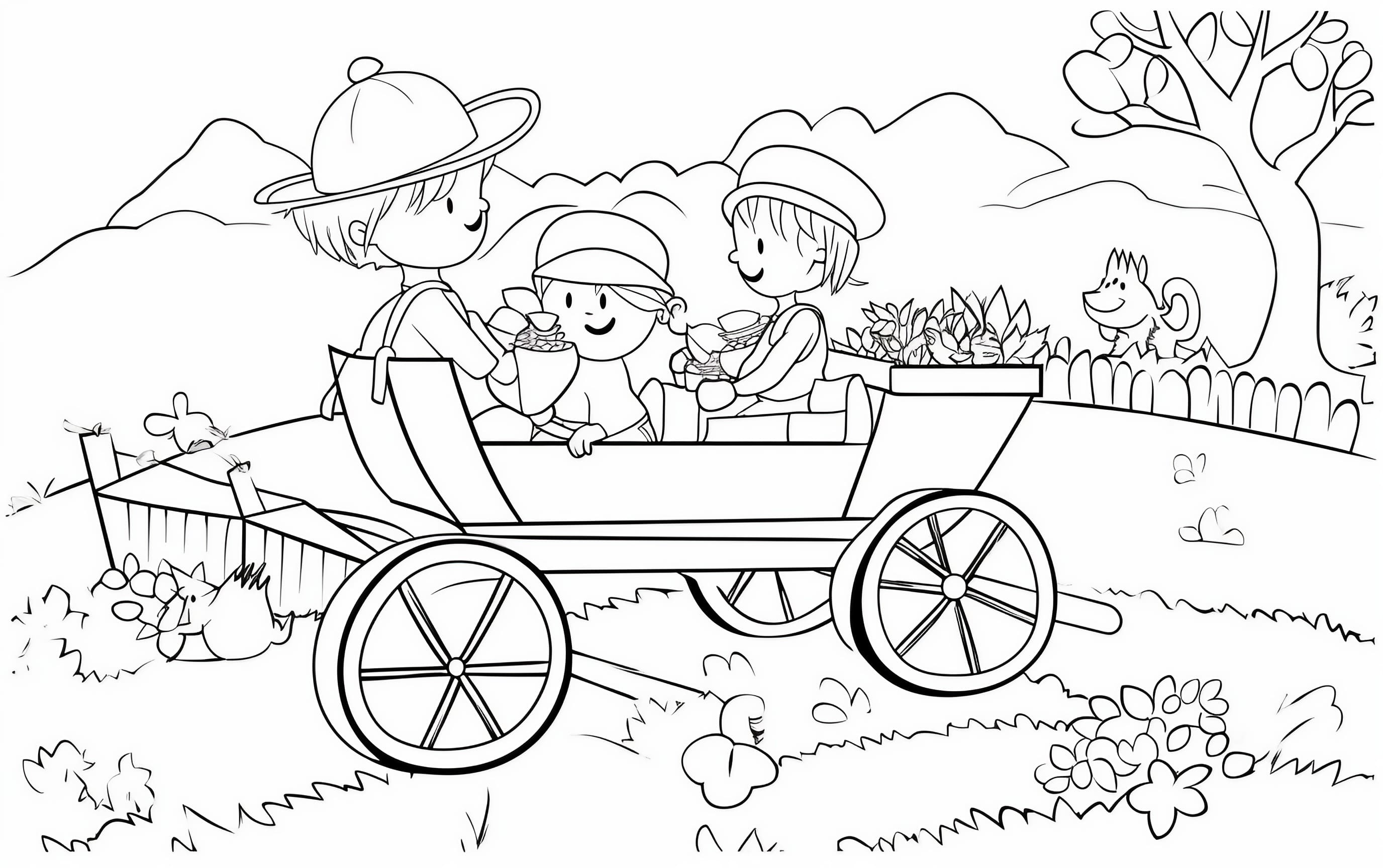 Fall coloring pages for free and printable