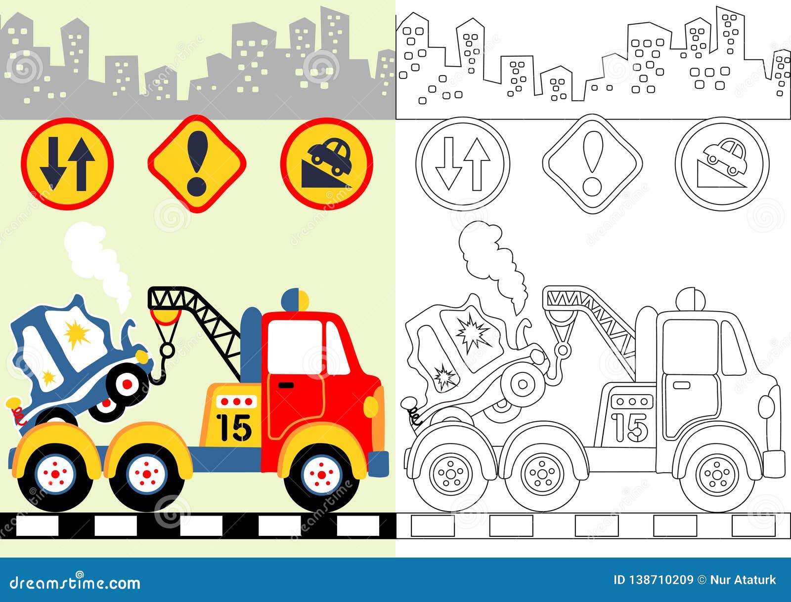 Traffic coloring stock illustrations â traffic coloring stock illustrations vectors clipart