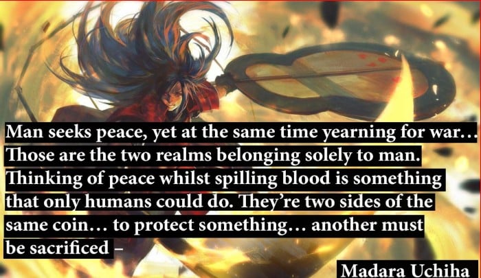 Madara uchiha quotes