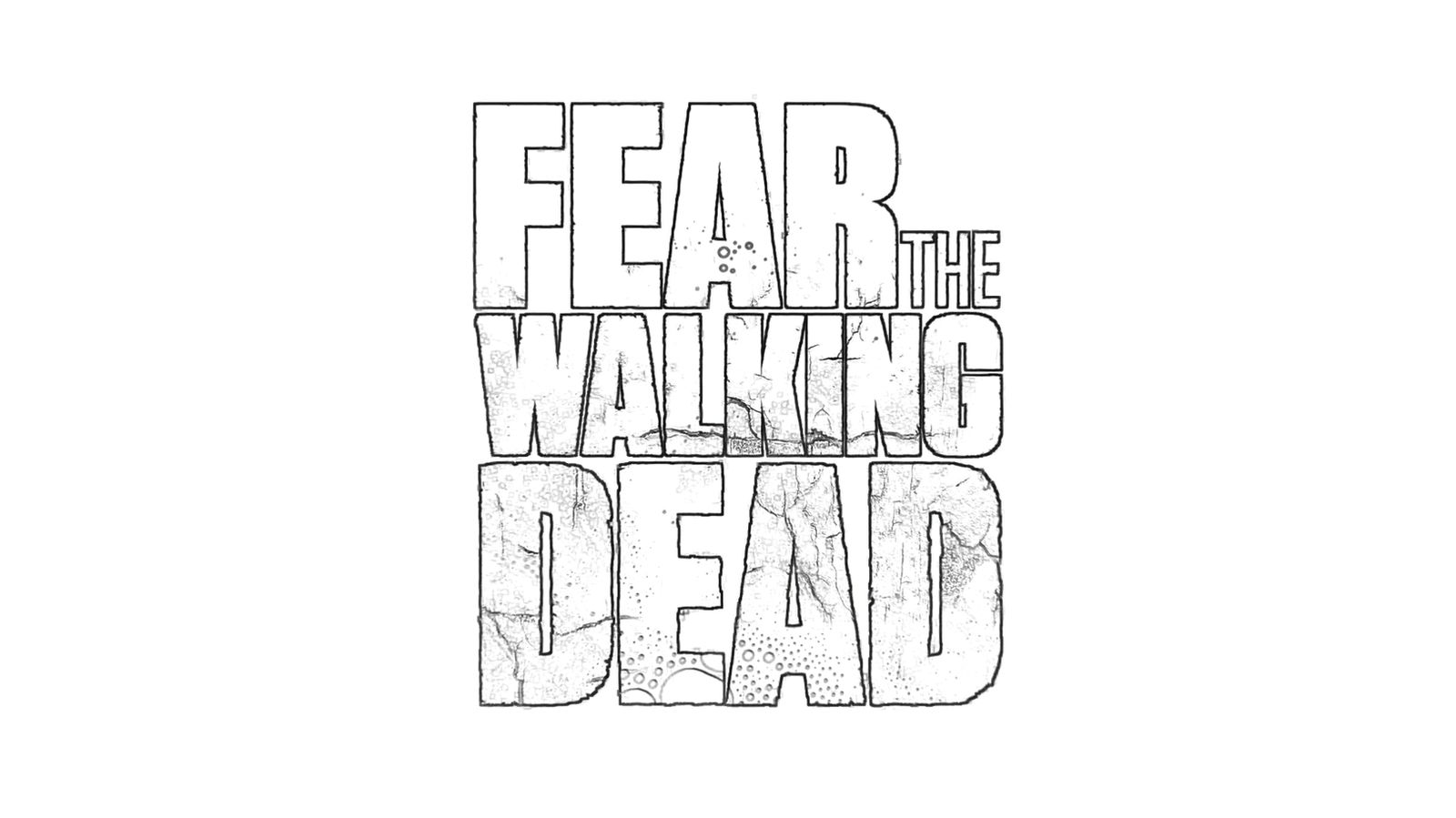 Fear walking dead coloring page by richard on