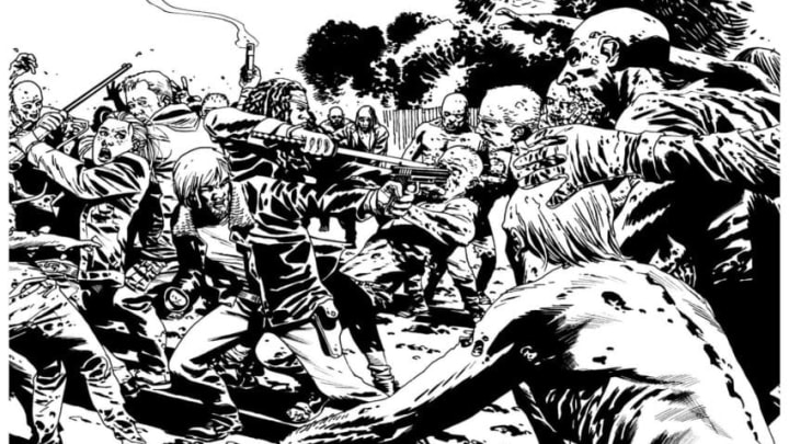 The walking dead coloring book sale at skybound
