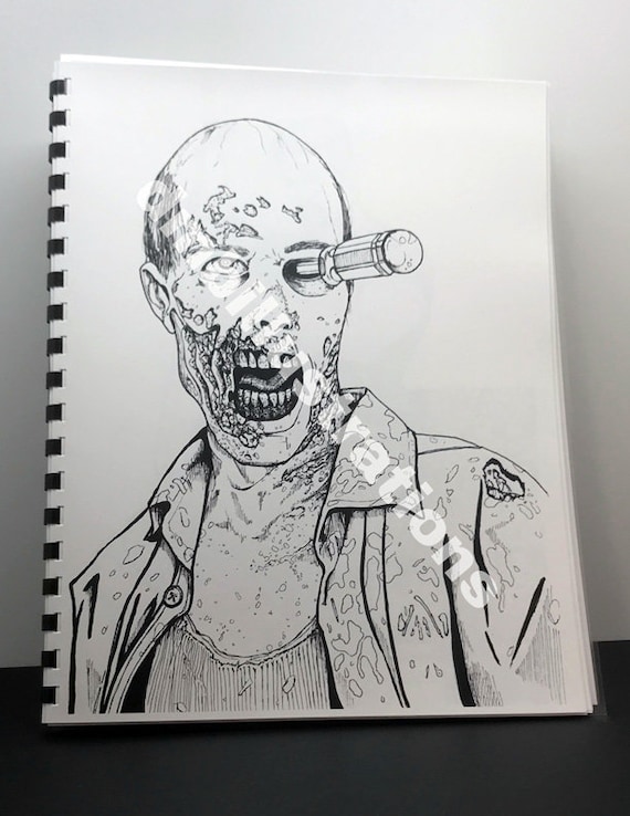 The coloring dead volume walking dead coloring book