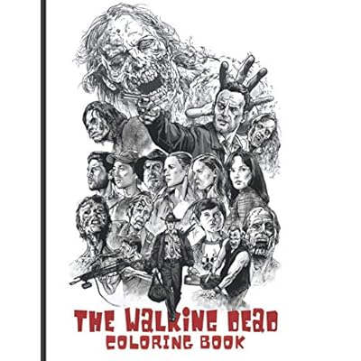 The walking dead loring book loring pages for indonesia
