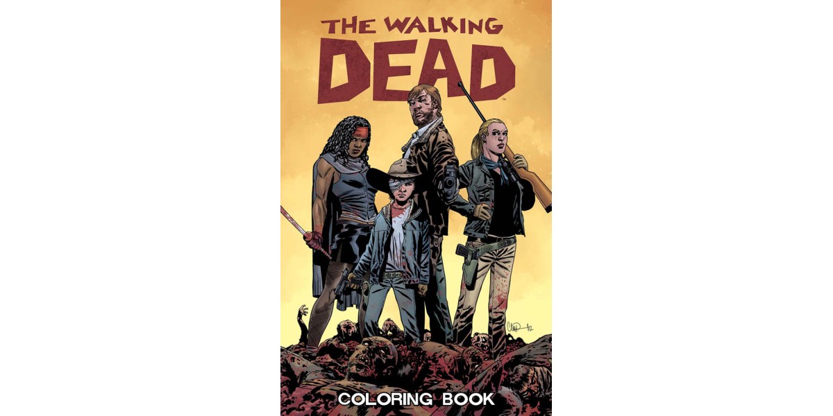 Stock up on red for the walking dead coloring book image ics