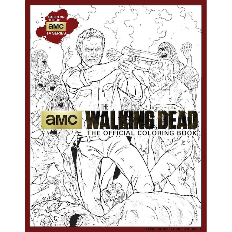 The walking dead coloring books