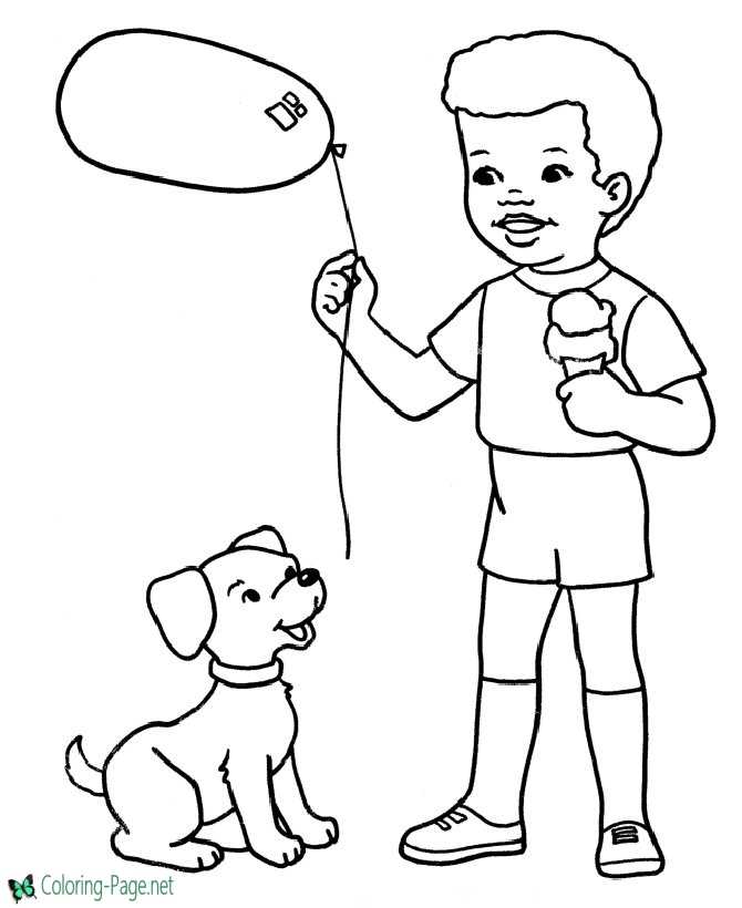 Dog coloring pages