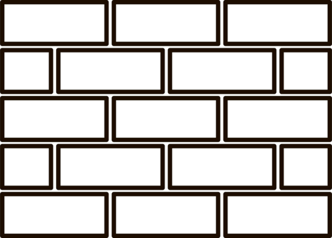 Brick wall coloring page free printable coloring pages