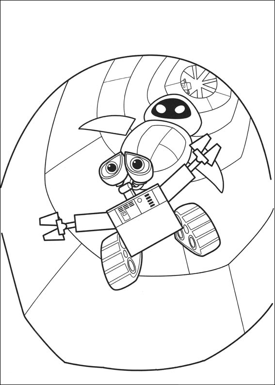 Best walle coloring pages for kids