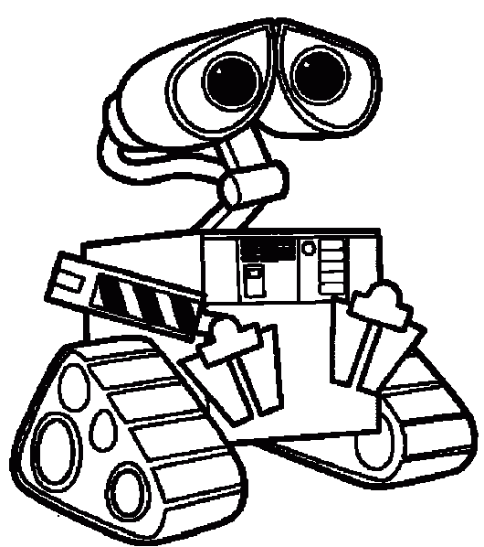 Waste allocation load lifter earth wall e coloring sheet for kids wall e disney coloring pages wall