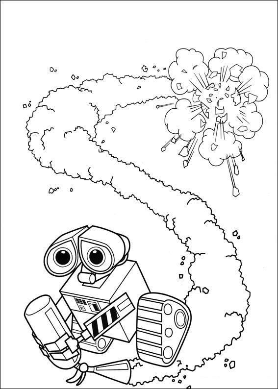 Coloring pages wall
