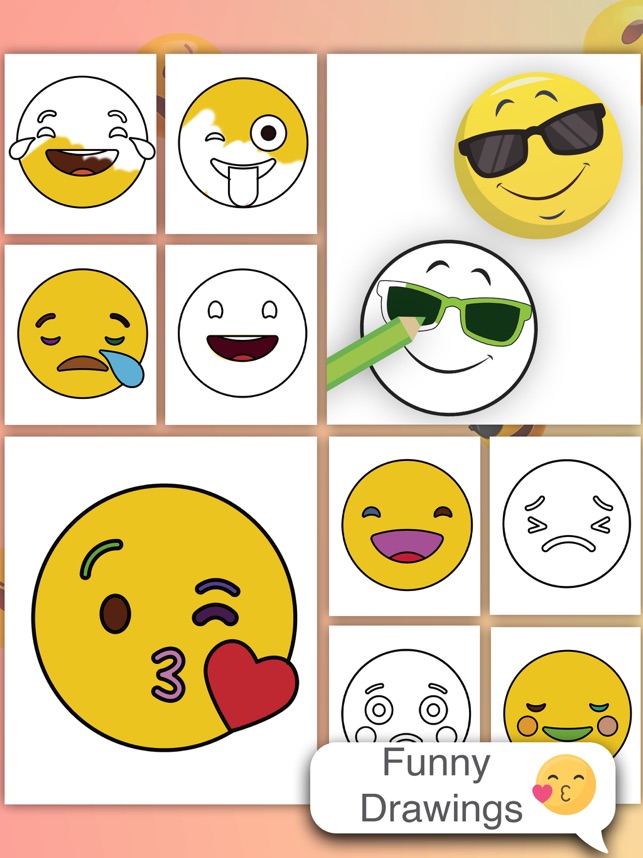 My emoji coloring book game on the app store