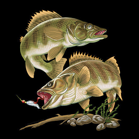 Walleye Fish  Sun Art Design, Inc.