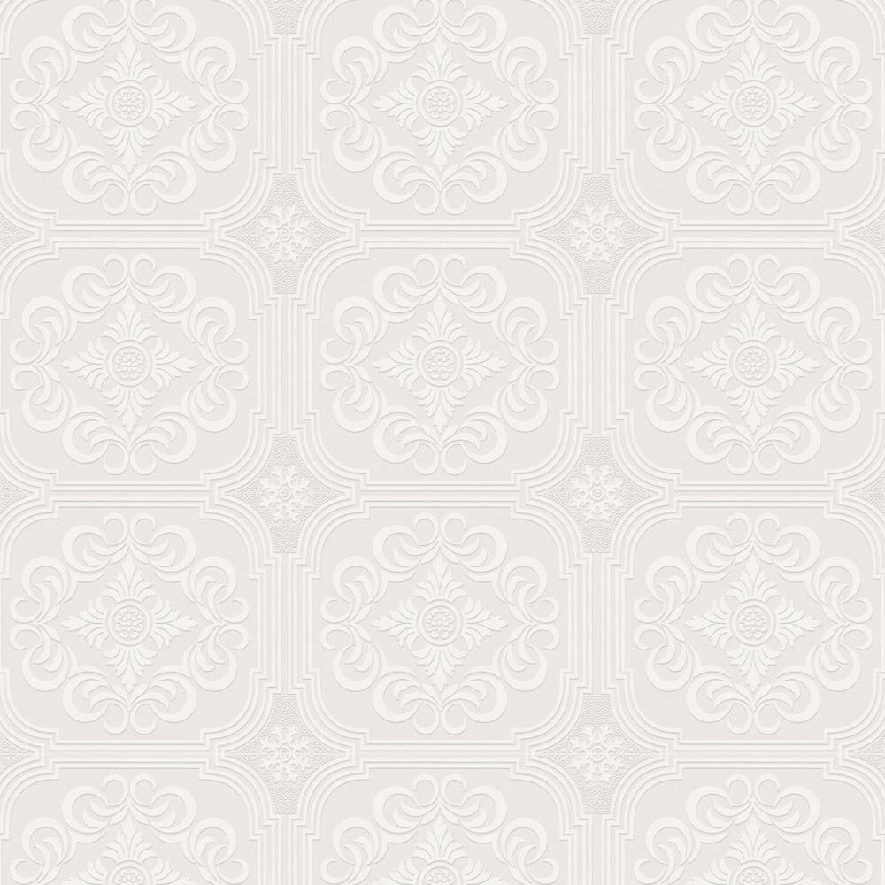 Allen roth essentials white paper paintable textured wood wallpaper at