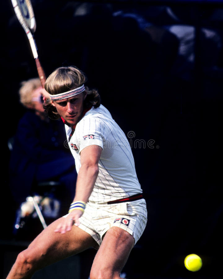 Bjorn borg editorial photography image of athlete sports