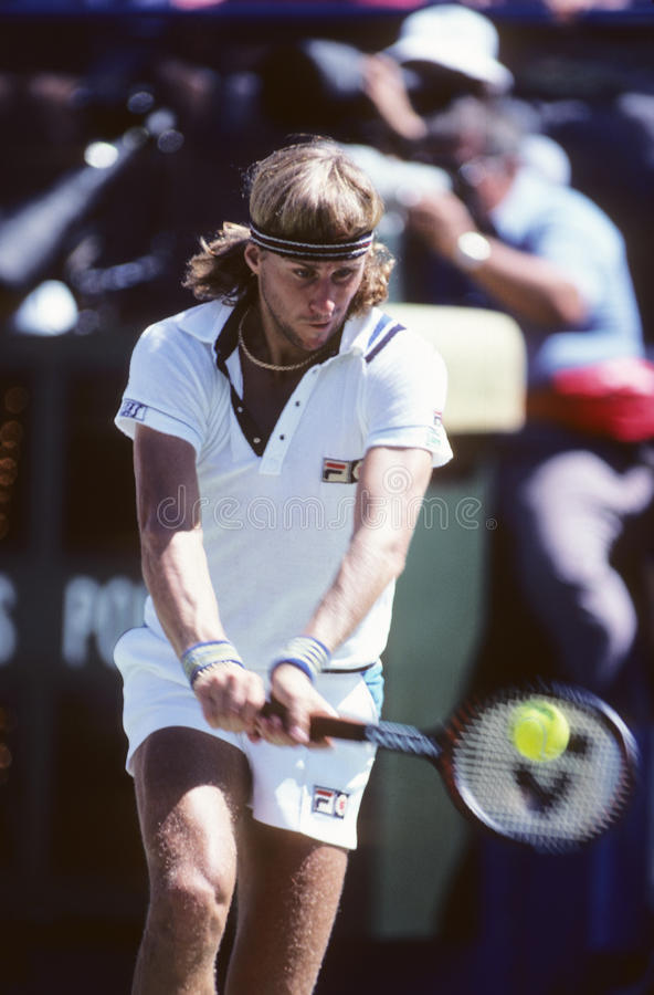 Bjorn borg editorial photo image of star athlete legend