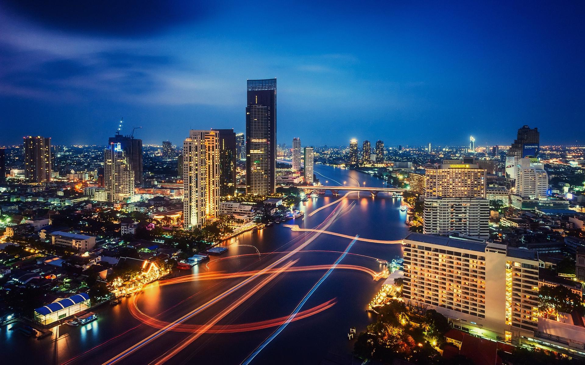 Bangkok skyline wallpapers