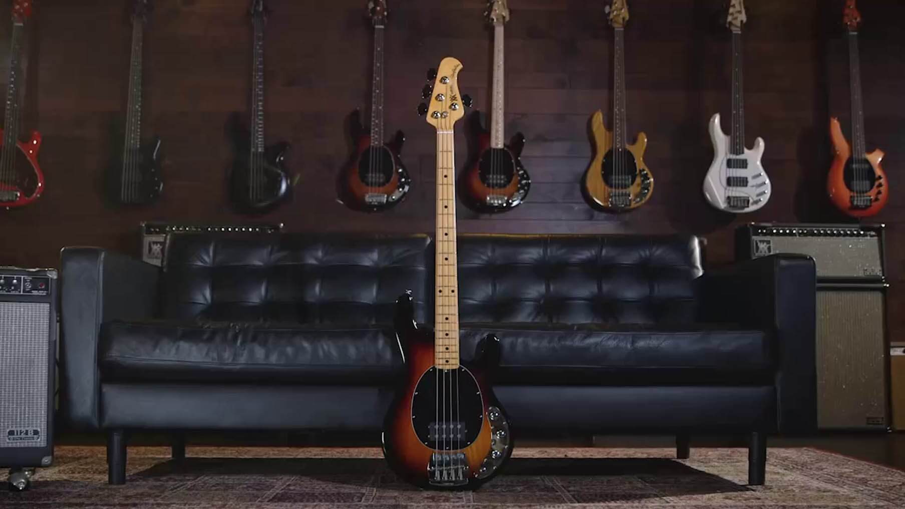 Classic stingray basses ernie ball music man