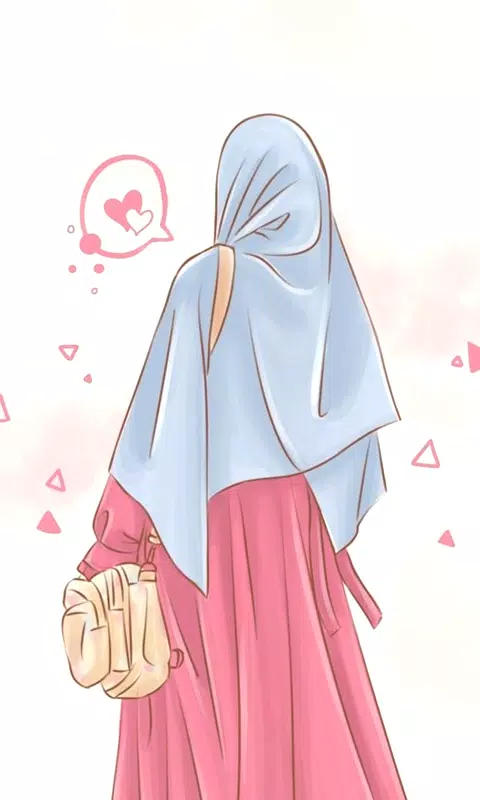 Hijab cartoon muslimah images apk voor android download