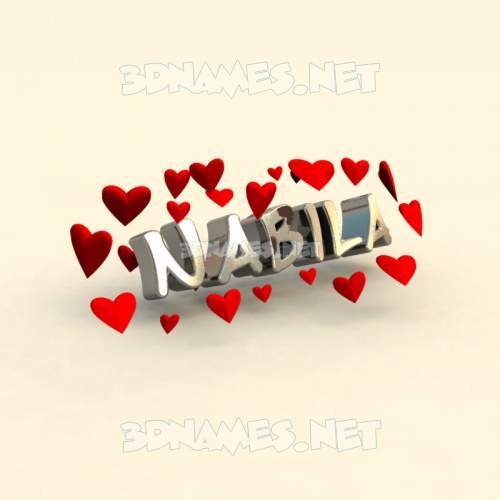 Preview of in love d name for nabila