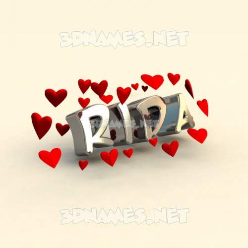 Preview of in love d name for rida