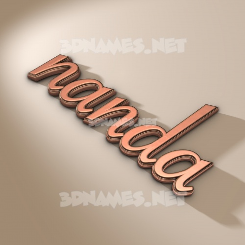 Preview of black background d name for nanda