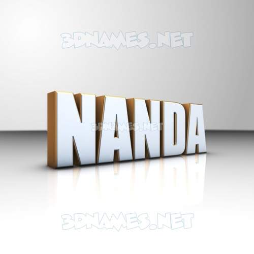 Preview of whitengold d name for nanda