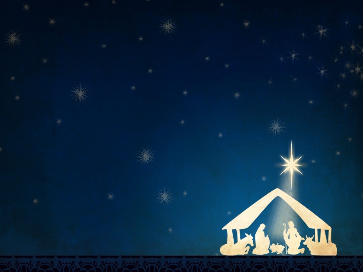 Nativity star s on