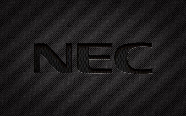 Download wallpapers nec carbon logo k grunge art carbon background creative nec black logo brands nec logo nec for desktop free pictures for desktop free