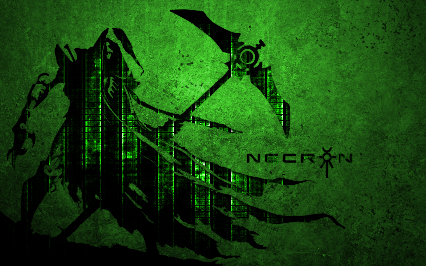 Necron wallpaper by uncausedmoon on