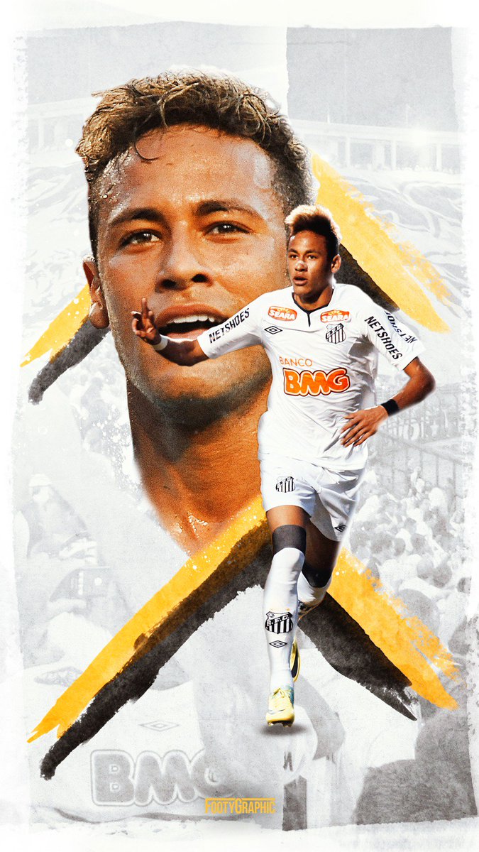 Joeri gosens on day neymar x santos design and phone wallpaper neymar santos httpstcoupsluwzpm