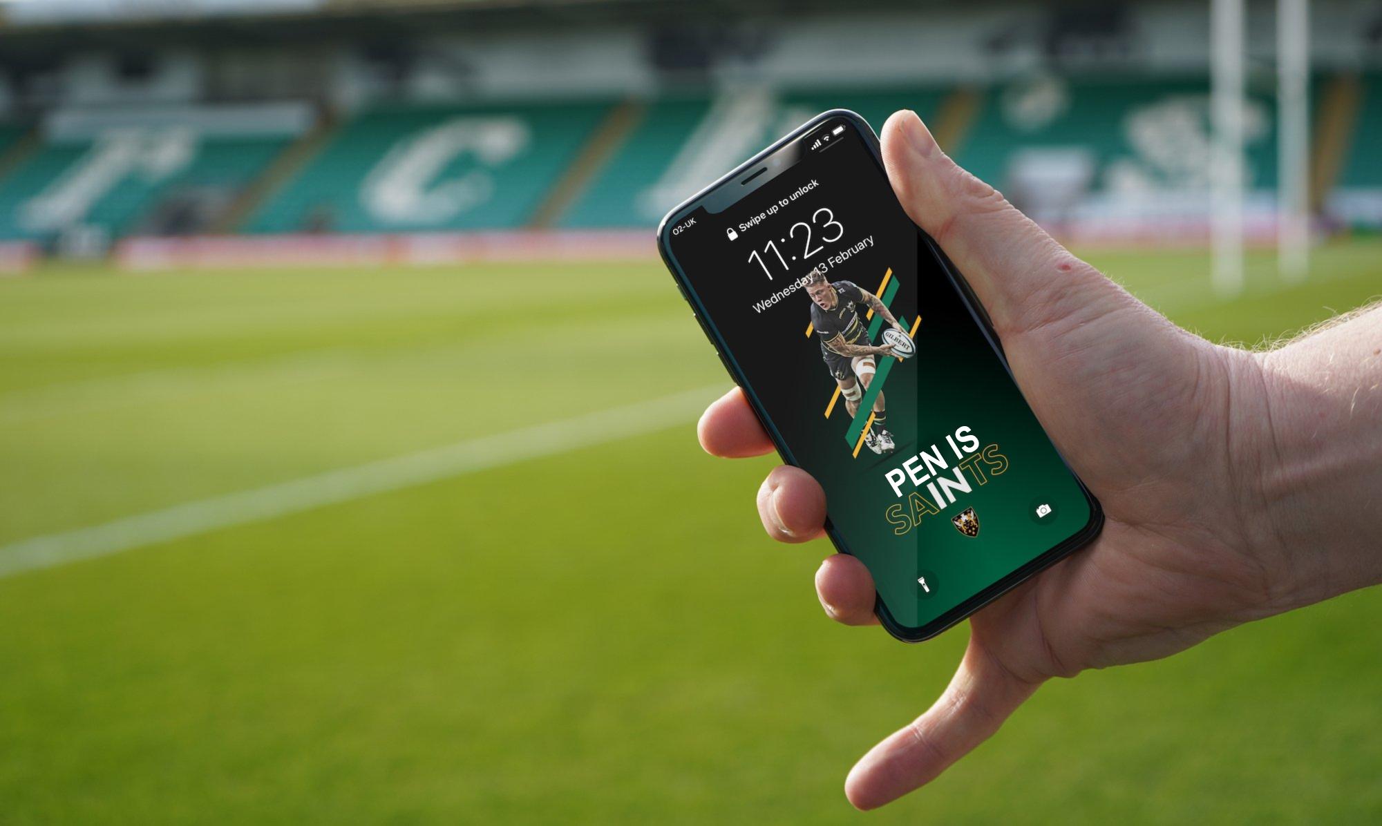 Northampton saints ð ar ð want a sweet custom wallpaper for your phone reply with your name below and a choice of player from harrison reinach grayson or proctor and well