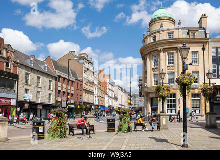 Northampton town centre at drapery northamptonshire england uk stock photo