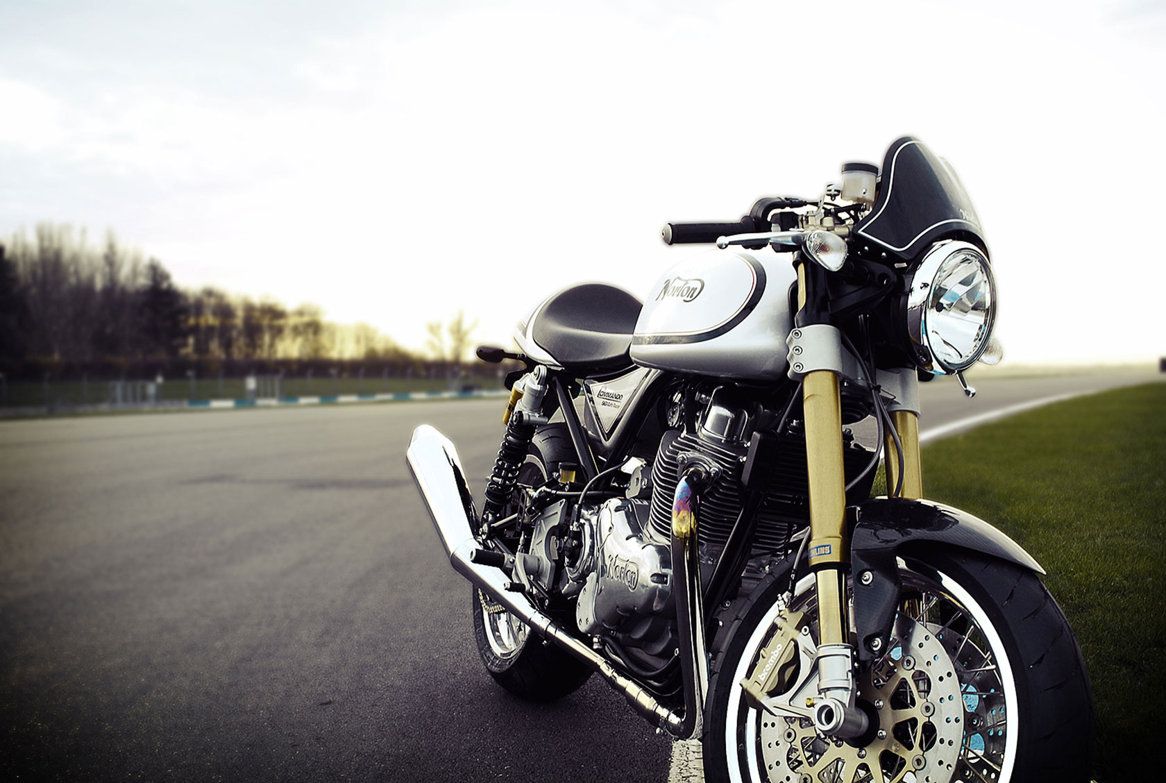 Norton mando cafe racer g wallpaper x