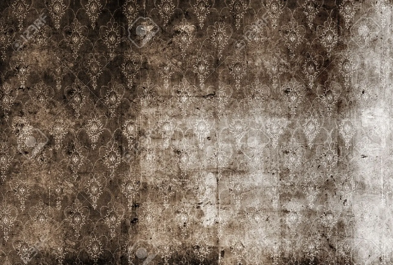 Old dirty wallpaper stock photo picture and royalty free image image