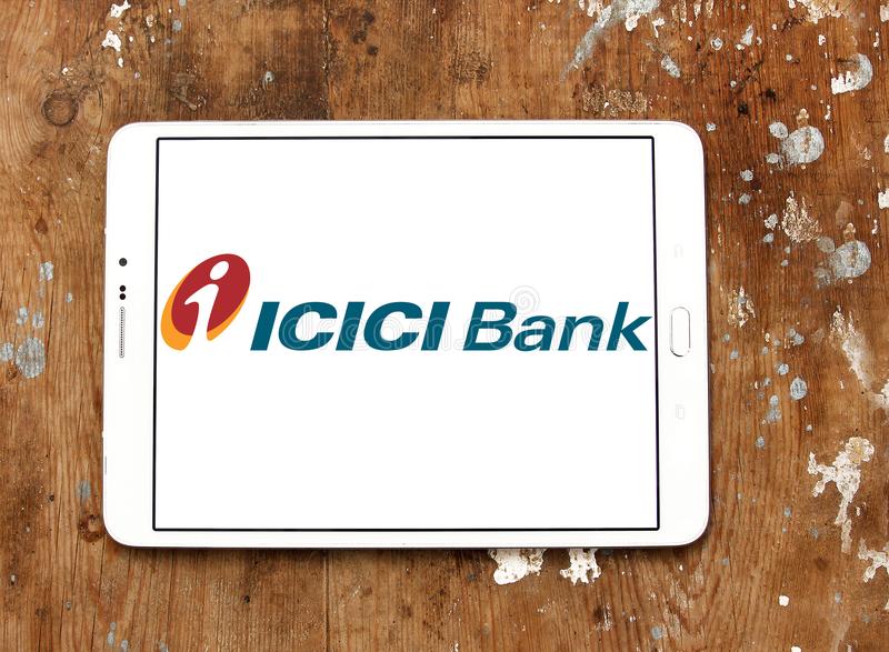 Icici bank logo editorial stock photo image of logo