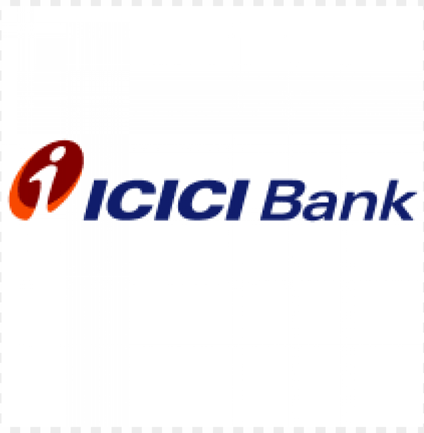 Icici bank logo png image with transparent background