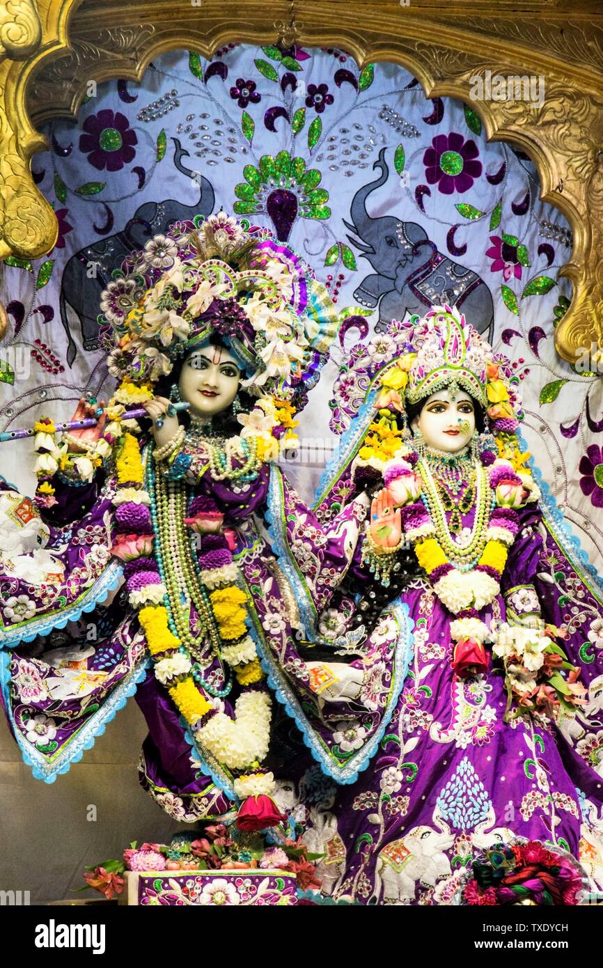 Iskcon radha krishna temple hi