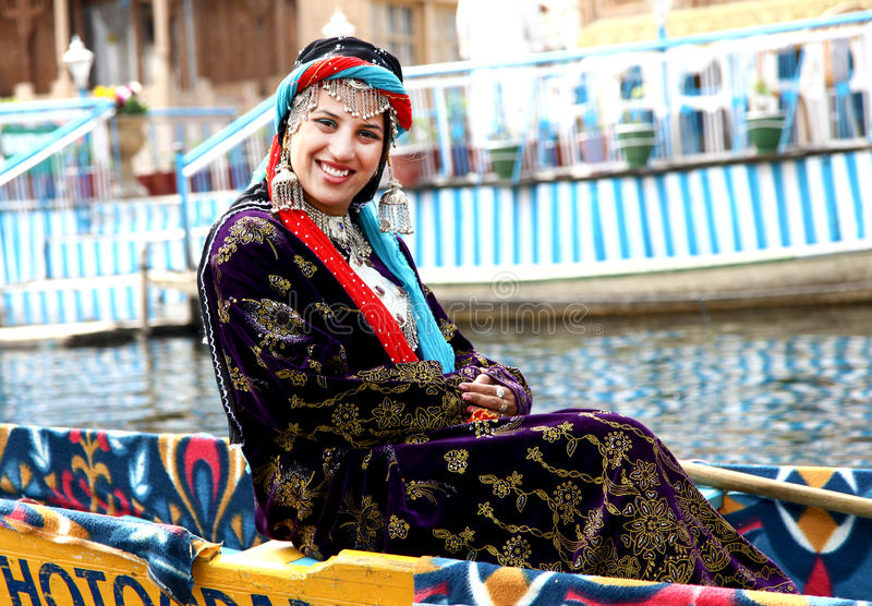 Kashmiri girl stock photos