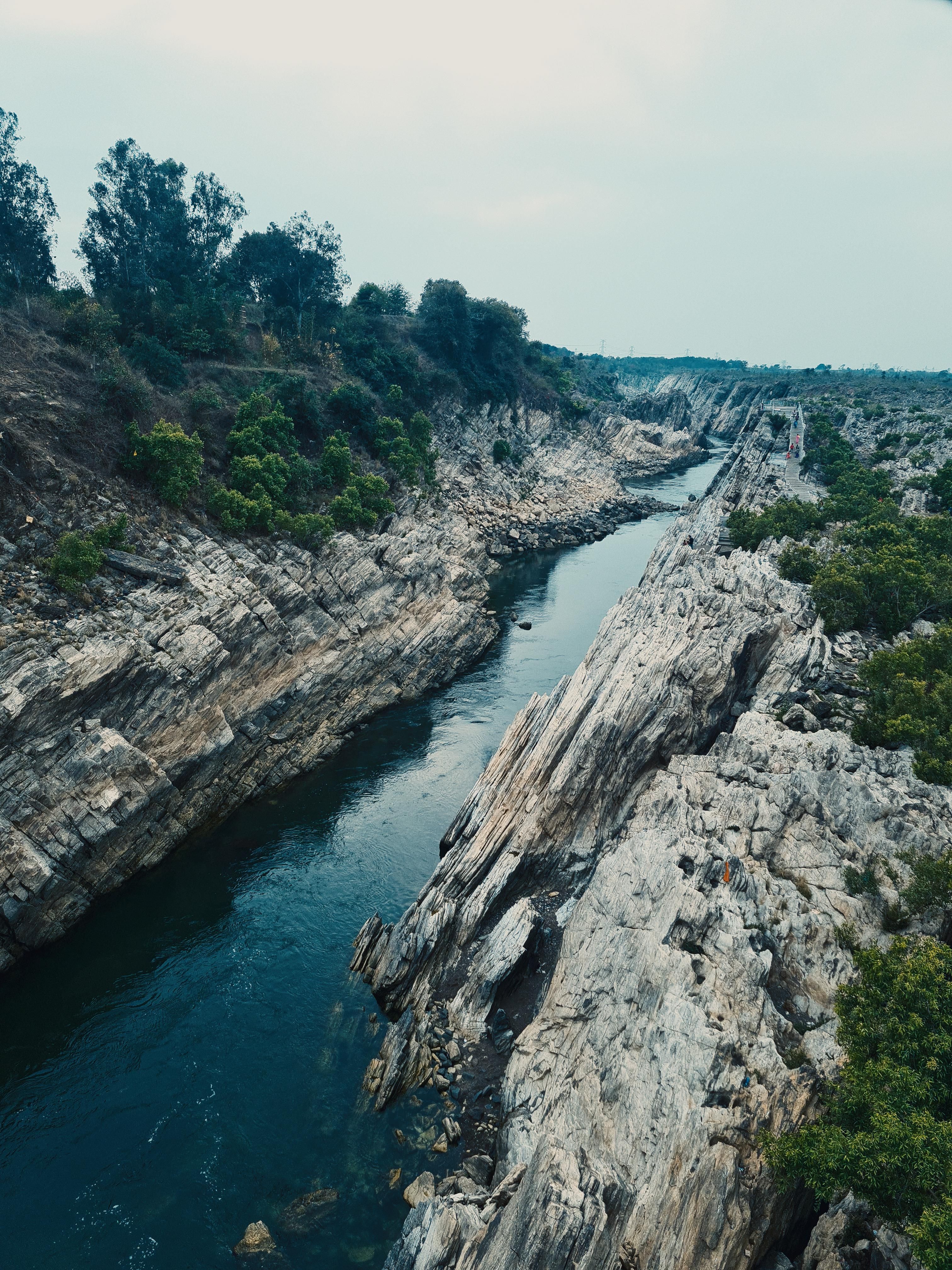 Narmada river valley in central india oc x narmada river river india travel places