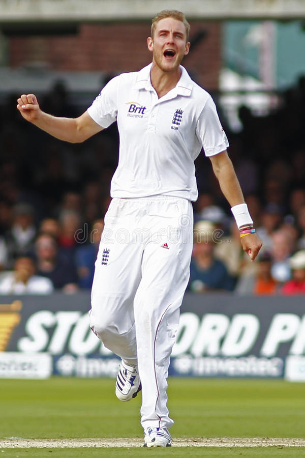 Stuart broad stock photos