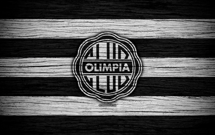 Download wallpapers olimpia asuncion fc k paraguayan primera division logo soccer football club paraguay olimpia asuncion art wooden texture fc olimpia asuncion for desktop free pictures for desktop free