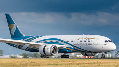 Oman air photos airplane