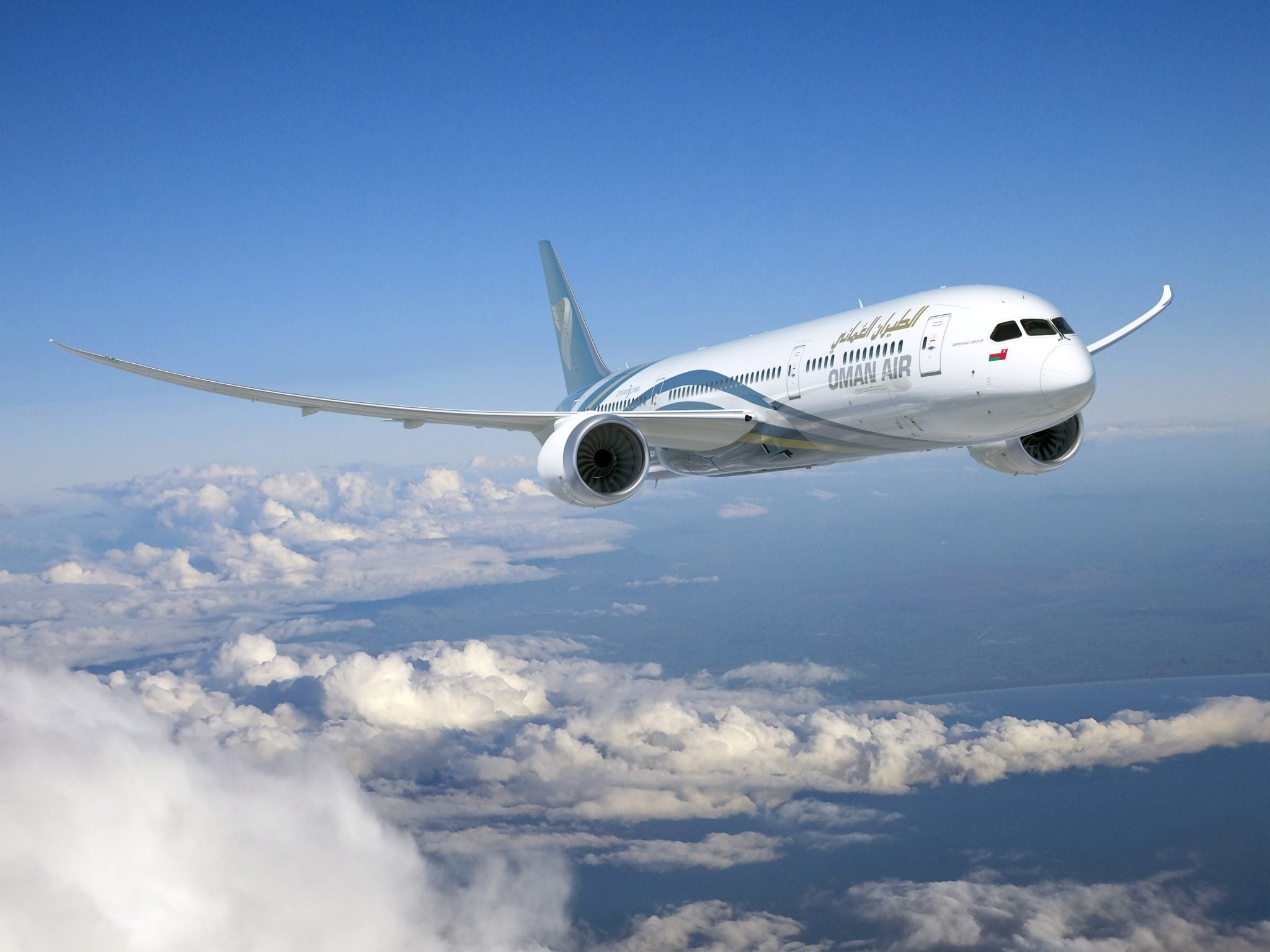 Oman air contracts boeing to support