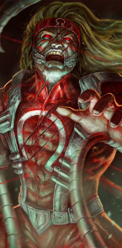 Omega red wallpaper by michael